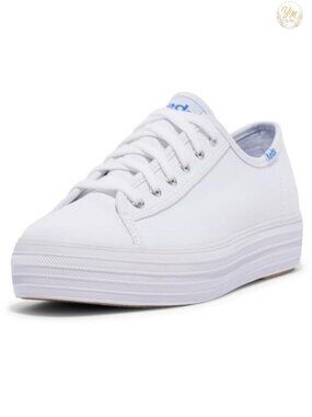 Keds Women's Triple Kick Sneaker Lace-Up Canvas Lightweight Cushioned
